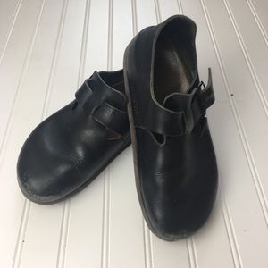 Birkenstock London Clog Black Leather